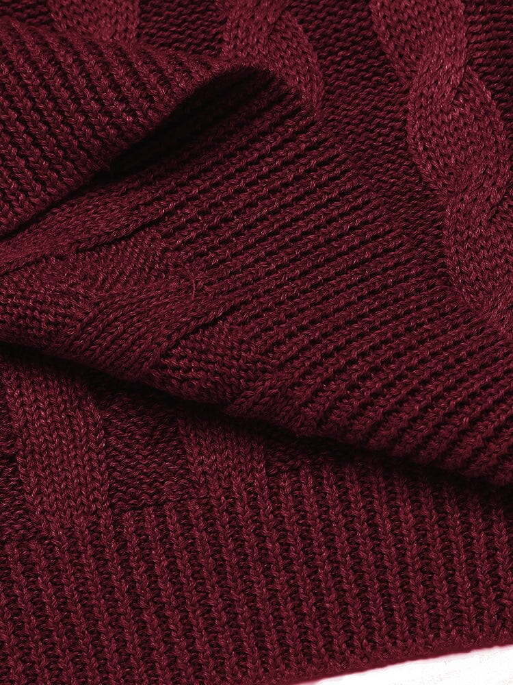 Casual Cable Knit Sweater (US Only)