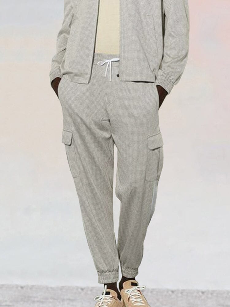 Leisure Waffle 2-Piece Jacket Set