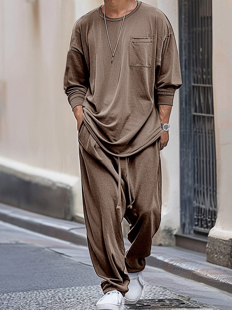 Simple Loose Fit 2-Piece Set (Live Only)