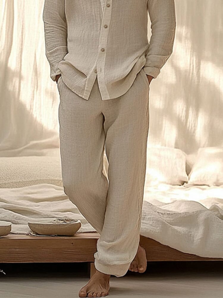 Simple Cotton 2-Piece Outfits
