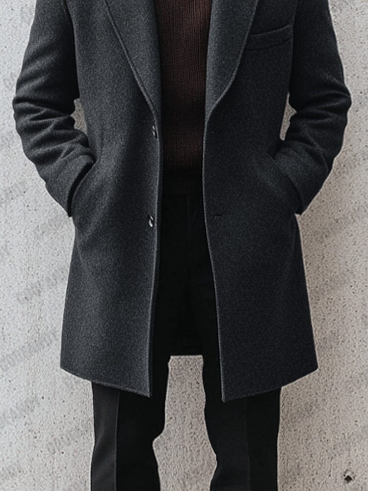 Classic Tailored Two-Button Coat