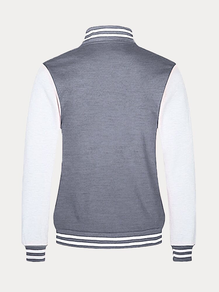 Casual Varsity Baseball Jacket