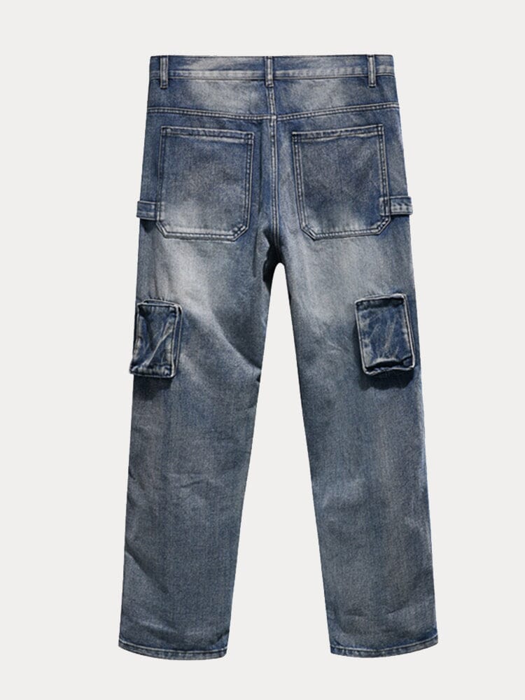 Utility Cargo Denim Jeans