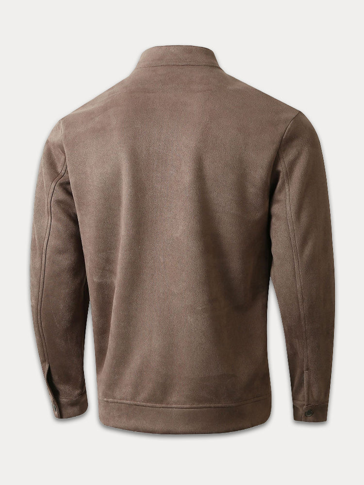 Classic Comfy Leisure Suede Jacket