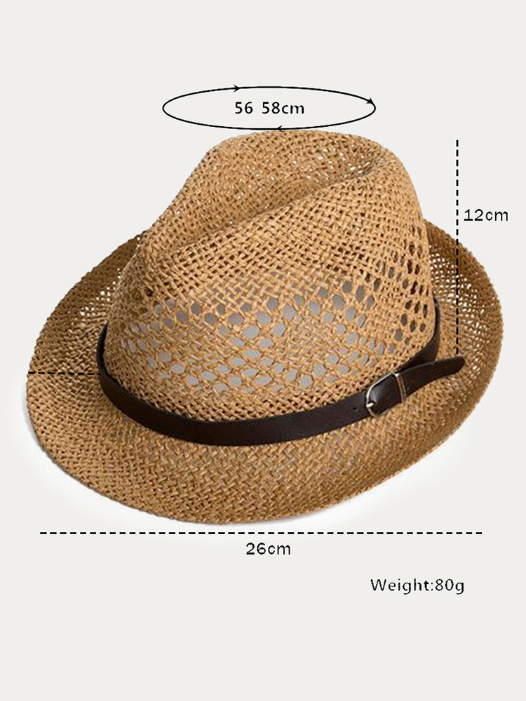 The Classic Handwoven Straw Fedora