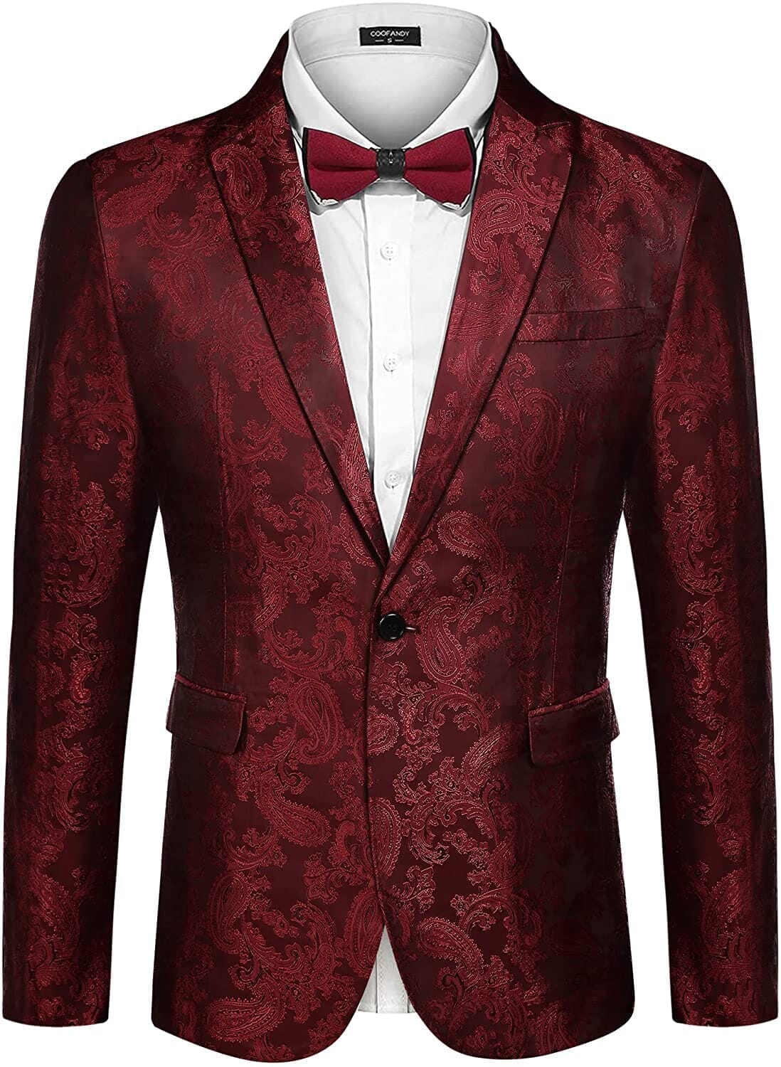Lapel Stylish Suit Jacket (US Only)