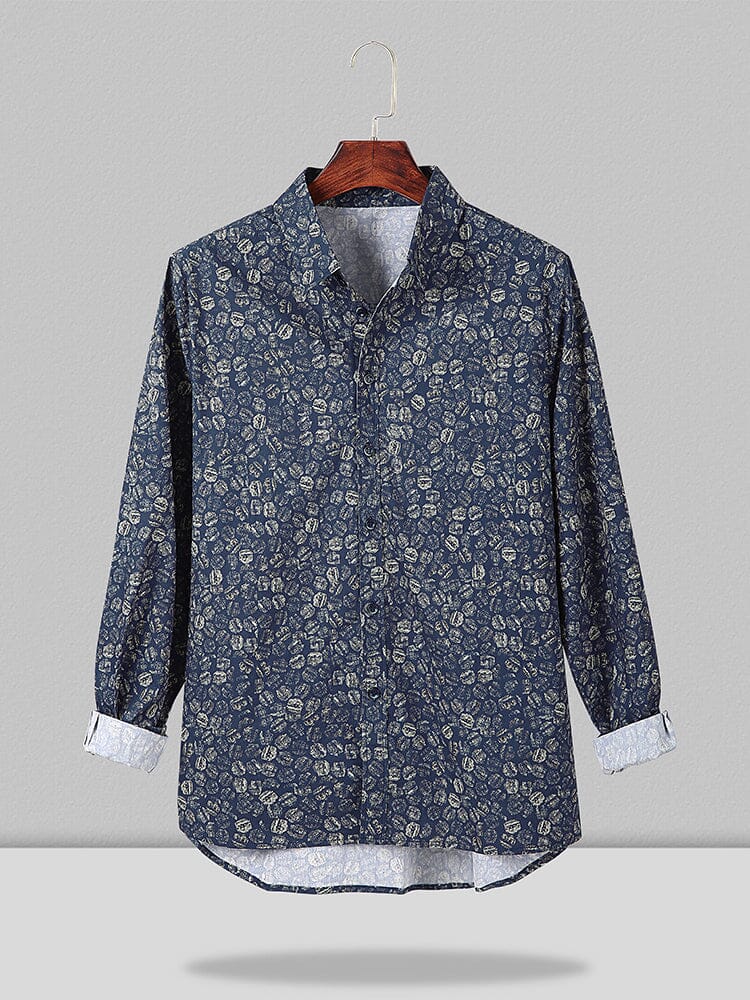 Coffee Bean Pattern Shirt