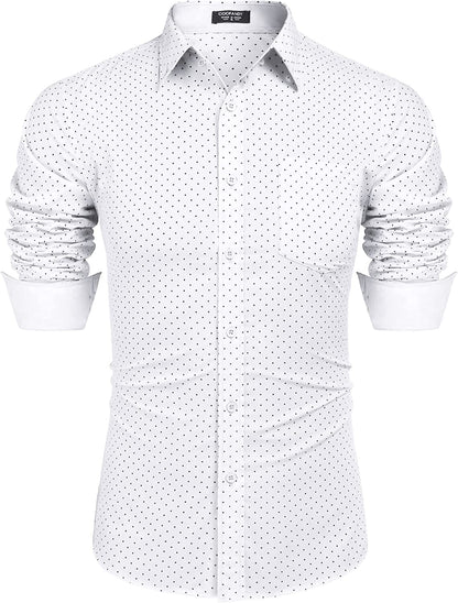 Men's Casual Long Sleeve Shirt (US Only)
