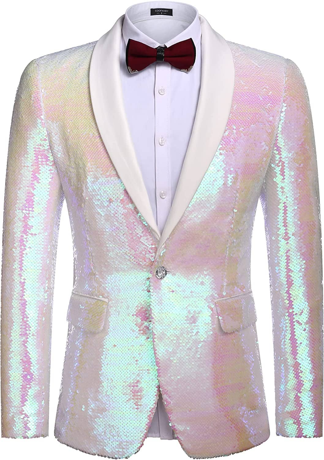 Shiny Sequin Blazer Tuxedo Suit (US Only)