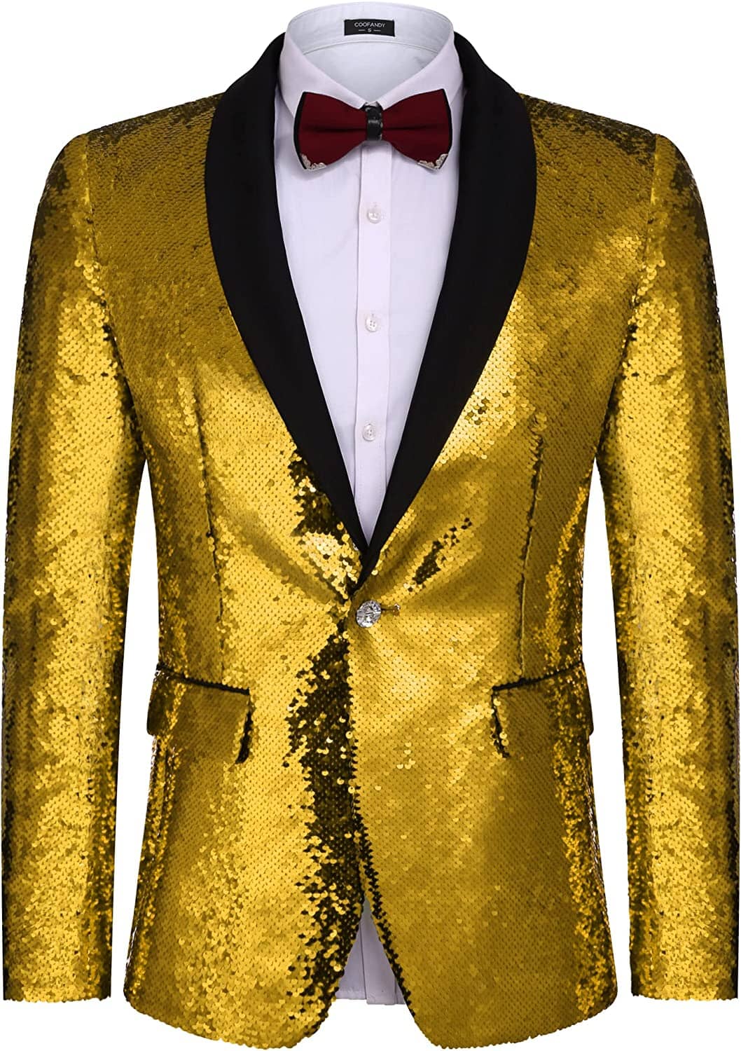 Shiny Sequin Blazer Tuxedo Suit (US Only)