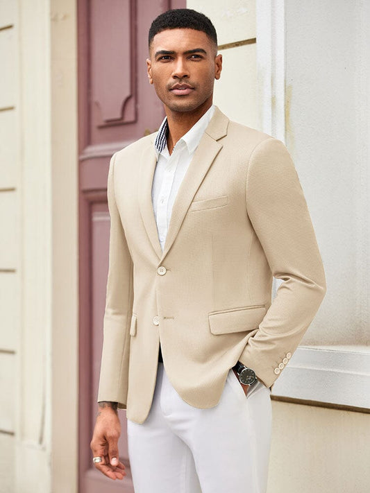 Slim Fit Textured Blazer Jacket (US Only)
