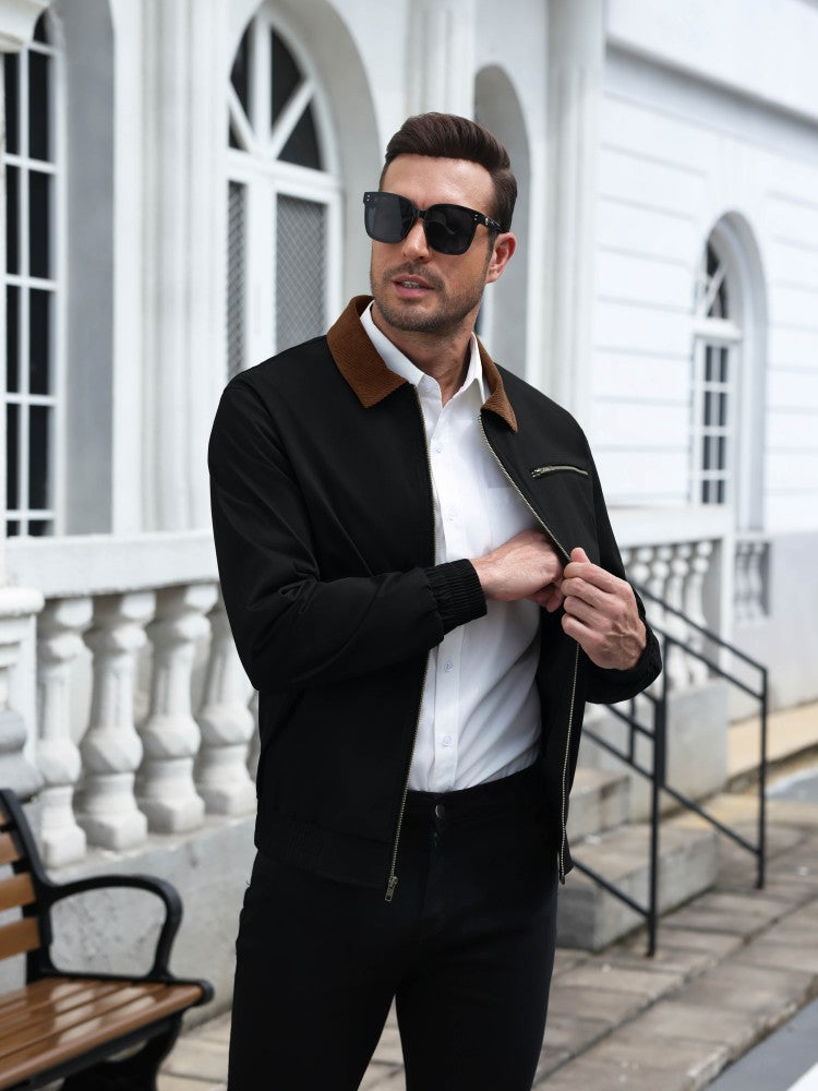 Western Corduroy Collar Bomber Jacket (US Only)