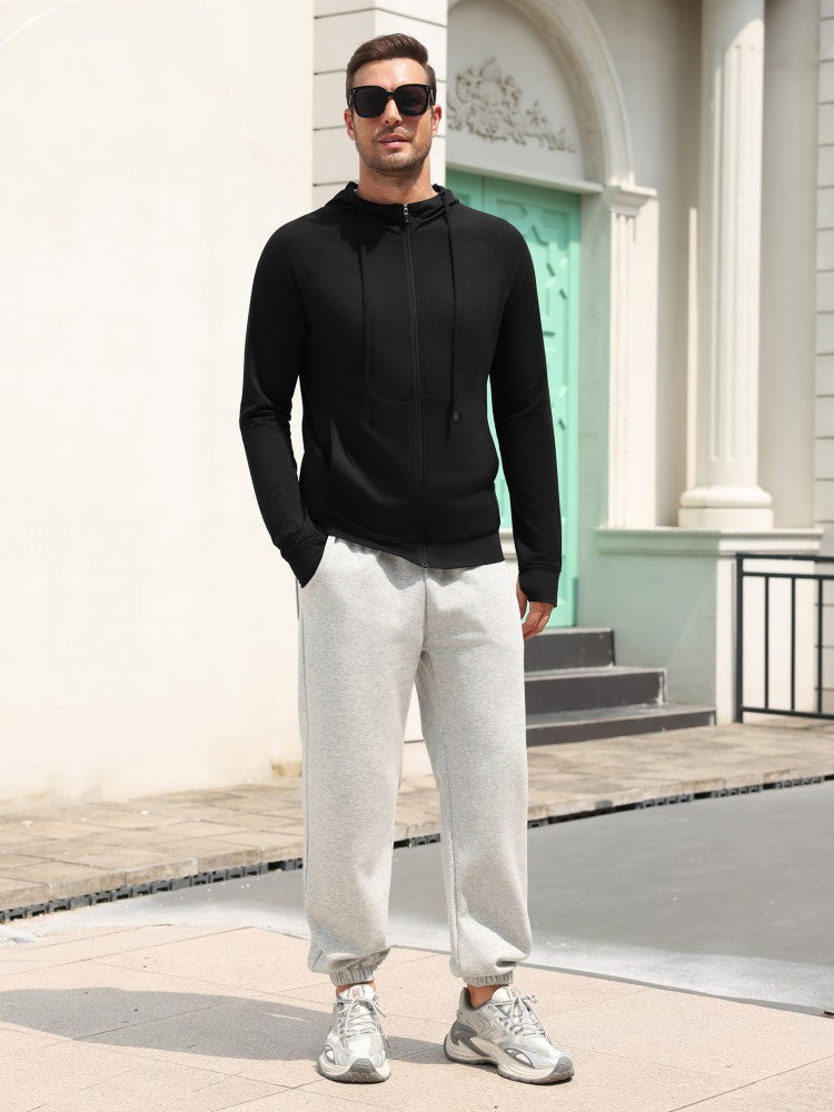 Lightweight Full Zip Hoodie Jacket (US Only)