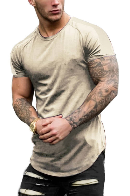 Slim Fit Longline T-shirt (US Only)