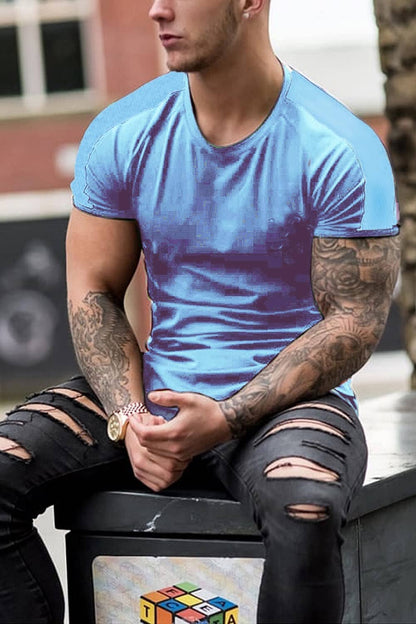 Slim Fit Longline T-shirt (US Only)