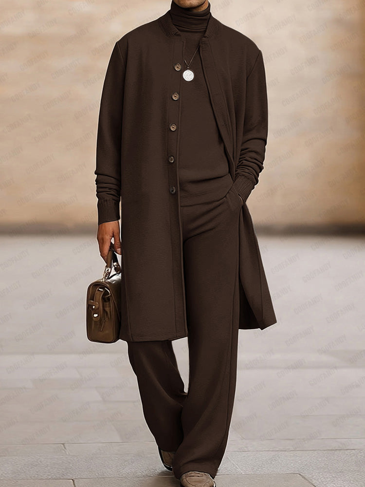 Versatile Business Casual 3-Piece Set