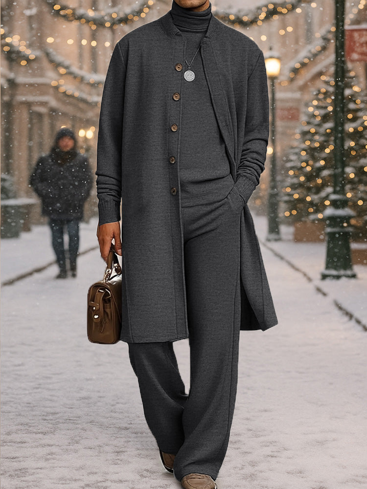 Versatile Business Casual 3-Piece Set