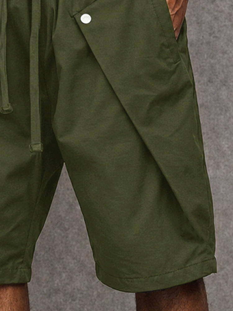 All-Day Comfort Elastic Waist Cargo Shorts