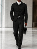 Modern Gentleman Suit Blazer Pants Set