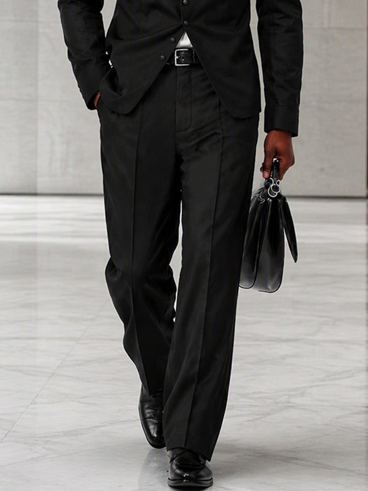 Modern Gentleman Suit Blazer Pants Set