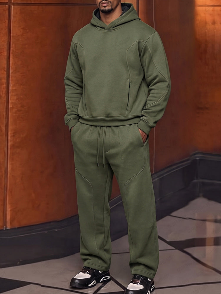 Effortless Hoodie Pants Sports Set