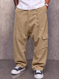 Modern Utility Corduroy Drop Crotch Pants