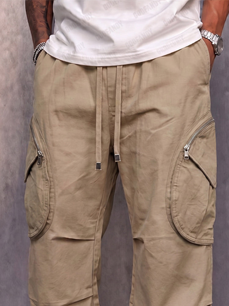 Casual Utility 100% Cotton Cargo Pants