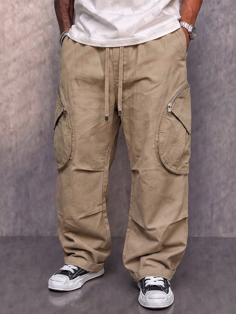 Casual Utility 100% Cotton Cargo Pants