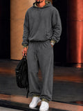 Essential Camo Trim Hoodie Pants 2-Piece Set