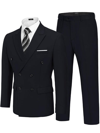 Classic Double Breasted Suit Set (US Only)