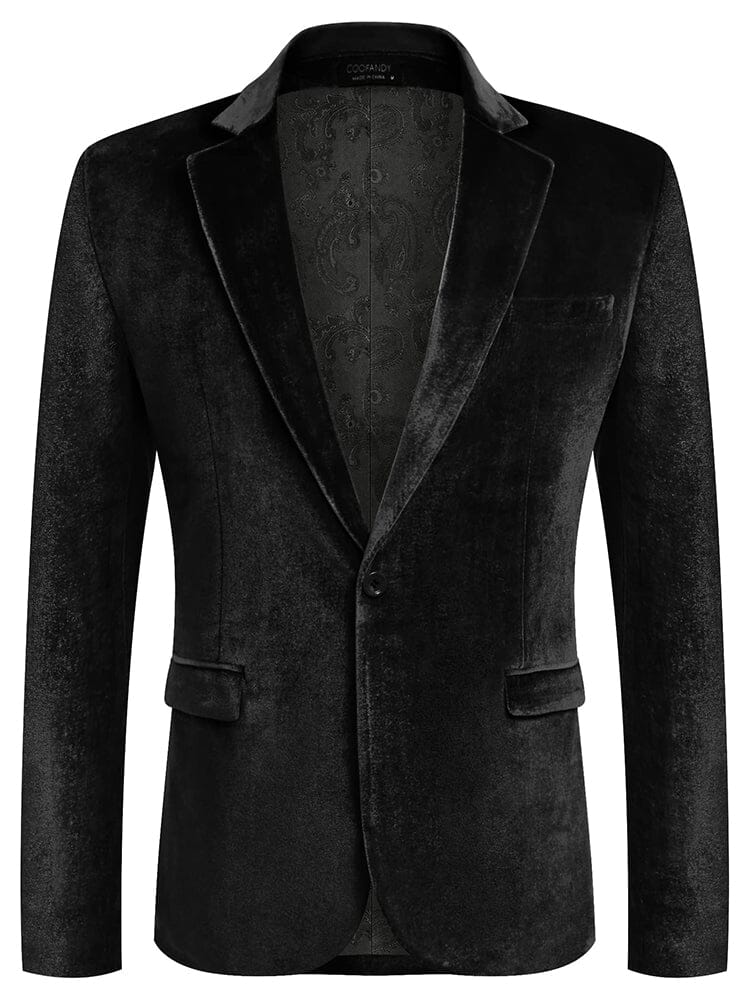 Luxury Velvet Blazer Jacket (US Only)