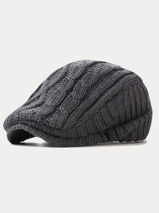 Retro Versatile Knitted Beret Hat
