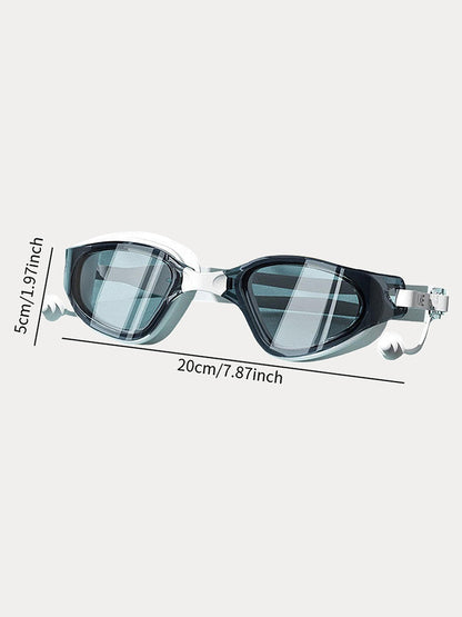 Anti-Fog Swimming Goggles with Ear Plugs